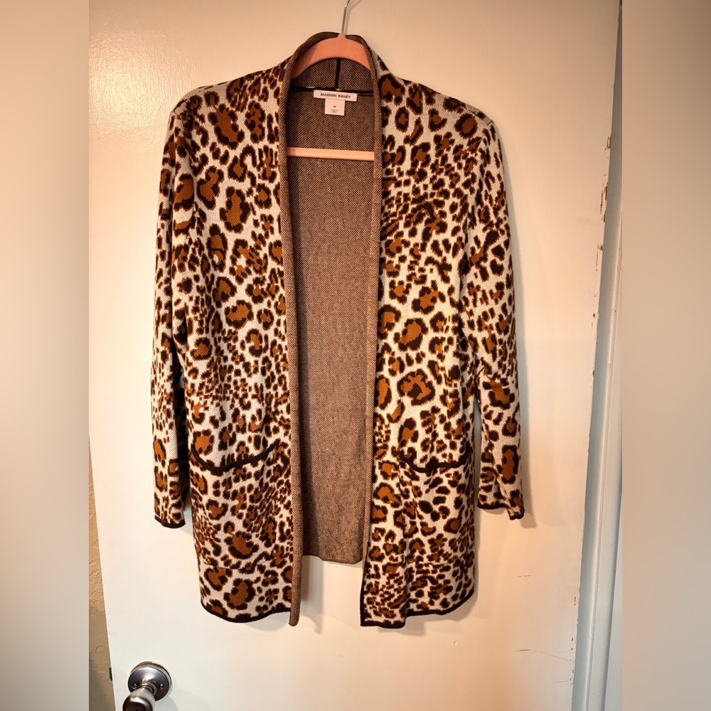 Leopard Print Women's Sweater